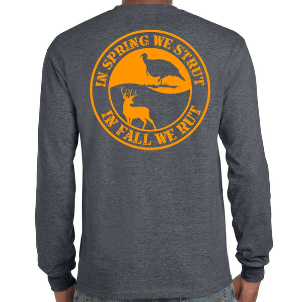 Hunting Fishing & Loving Everyday Hunter Long Sleeve T-Shirt T