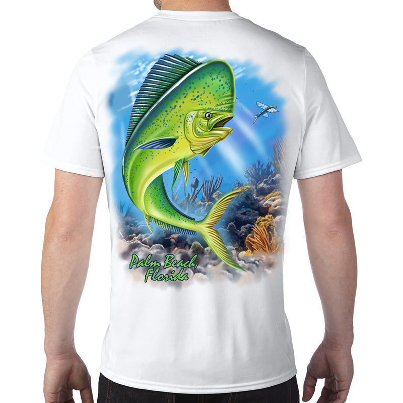 Palm Beach, FL Mahi Performance Tech T-Shirt