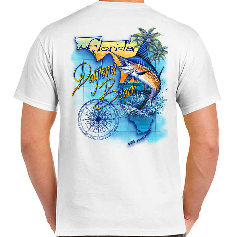 The Tropical Marlin - Performance Fishing T-Shirt