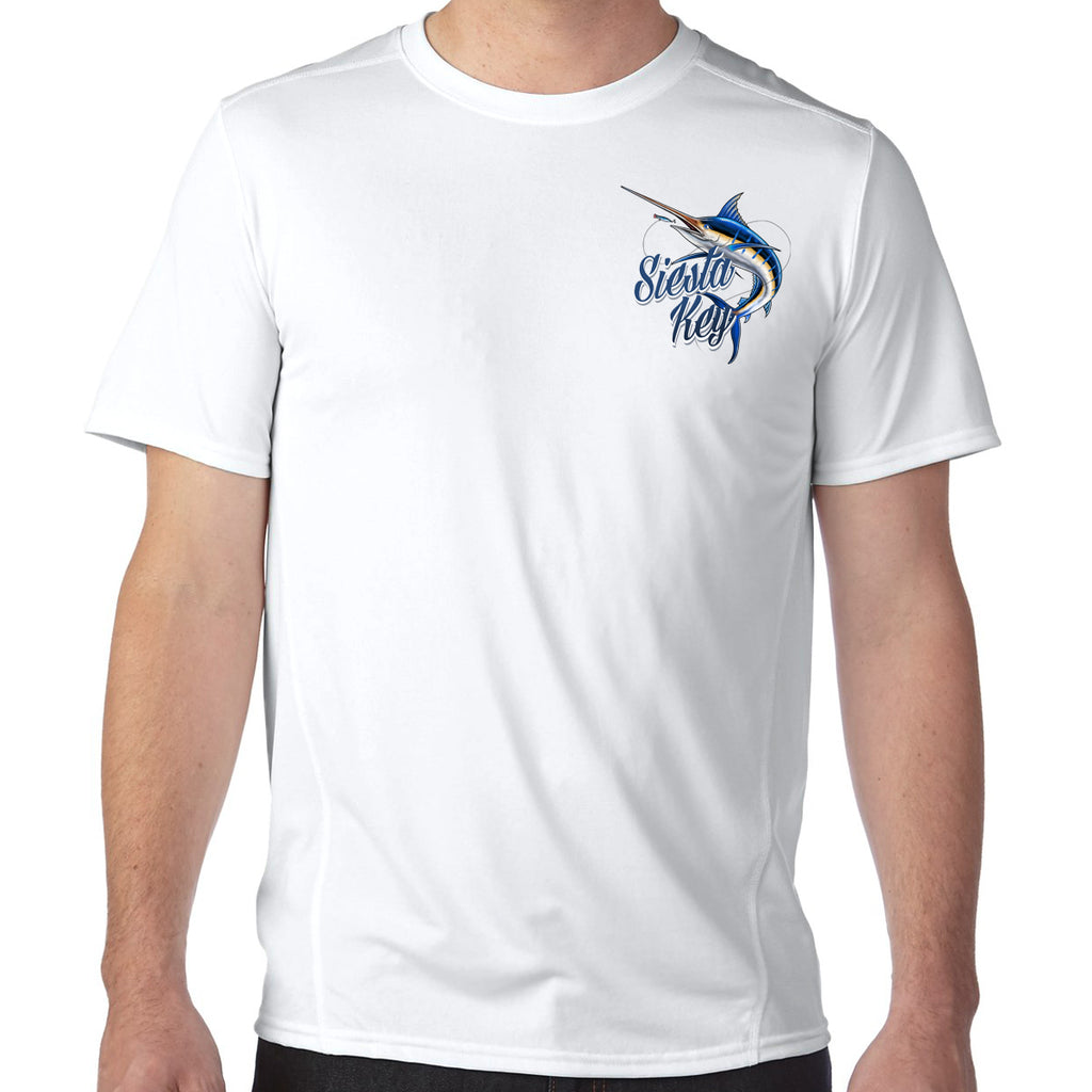 Siesta Key, FL Marlin Performance Tech T-Shirt