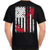 Rebel Hunters Bow Hunting Flag T-Shirt