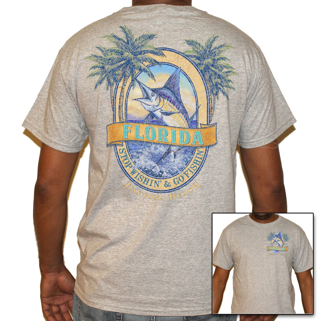 Daytona Beach, FL Florida's Marlin T-Shirt – zshirtco