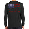 Rebel Hunters American Hunter Flag Long Sleeve Performance Shirt